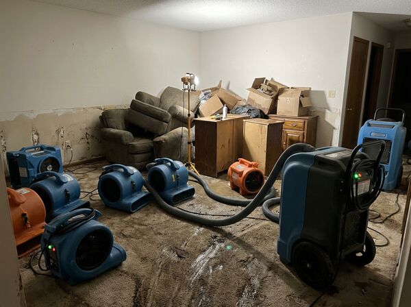 Flood cleanup service